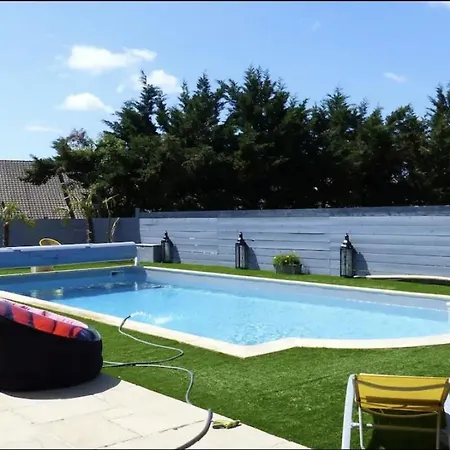 Villa Cap Ferret - 10pers - Piscine - Reve Au Mans Roeze-sur-Sarthe